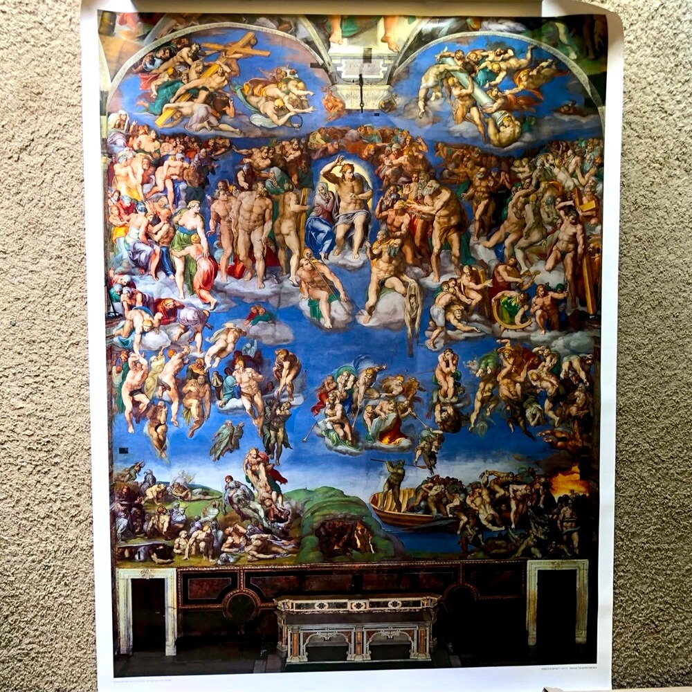Museo Vaticani Cappella Sistina Poster